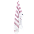 Turkish Towel, Beach Bath Towel, Moonessa Avalon Series, Handwoven, Combed Natural Cotton, 300g, Mauve-Grey, hanging