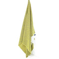 Turkish Towel, Beach Bath Towel, Moonessa Madrid Series, Handwoven, Combed Natural Cotton, 420g, Mustard, hanging