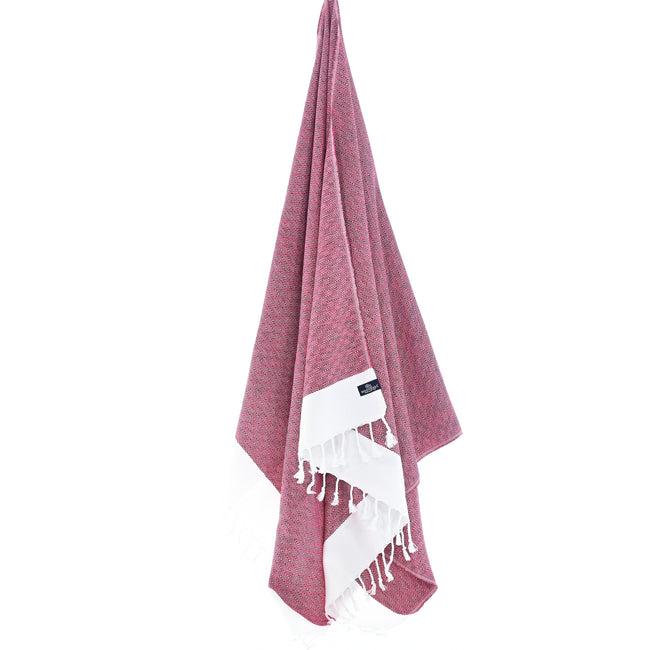 Turkish Towel, Beach Bath Towel, Moonessa Madrid Series, Handwoven, Combed Natural Cotton, 420g, Velvet, hanging